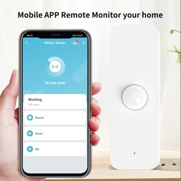 Tuya WiFi Zigbee PIR Motion Sensor Smart Home Human Body Infrared Detector Security Smart Life Works With Alexa Google Home - Image 2