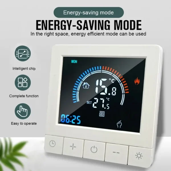 ZEXEF Tuya WiFi Smart Thermostat Electric Floor Heating Water/Gas Boiler Controller Works With Alexa Google Home Alice - Image 5
